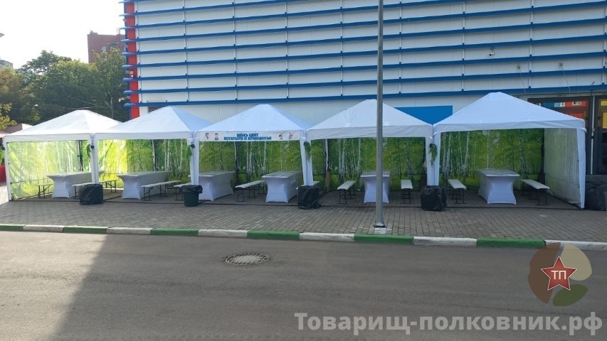Когда погода вмешивается: как правильно выбрать шатры и тенты на мероприятие