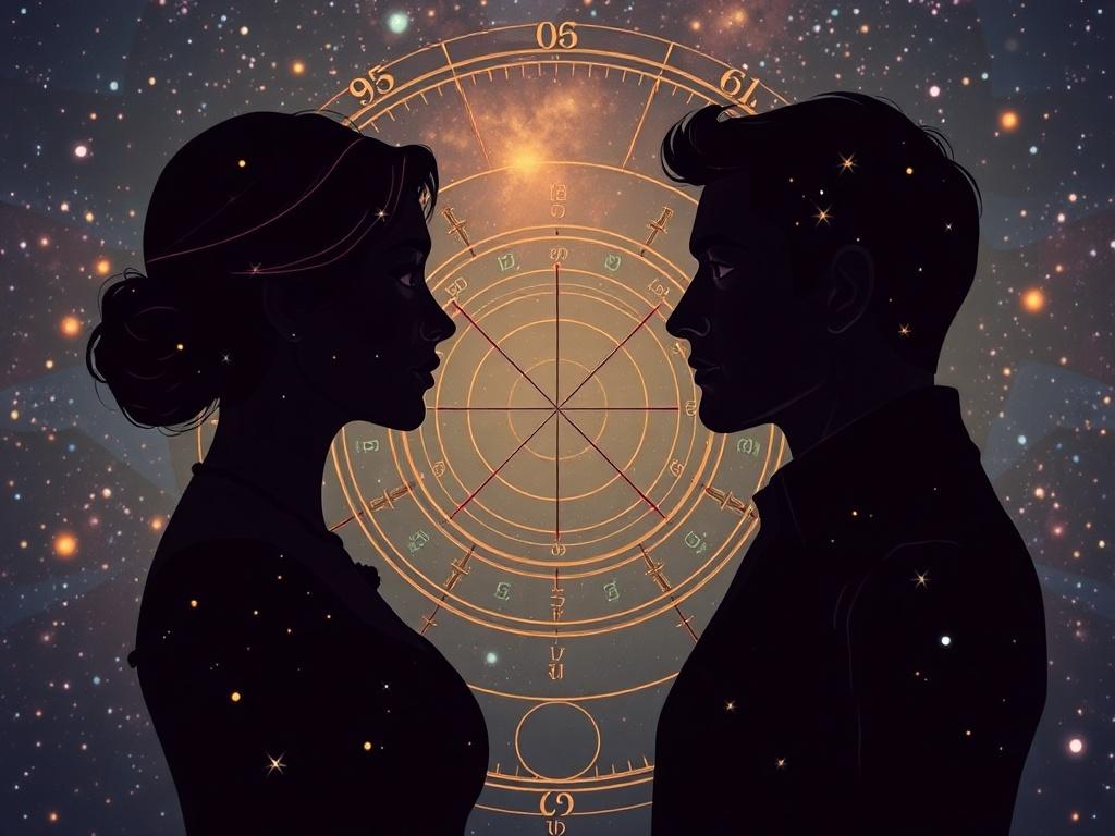 Synastry - how to analyze couple compatibility using natal chartsфото